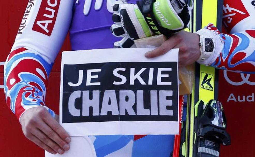 Tra i messaggi di solidariet anche quello dello sciatore francese Steve Missillier 